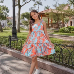 Vestido Atardecer Tropical