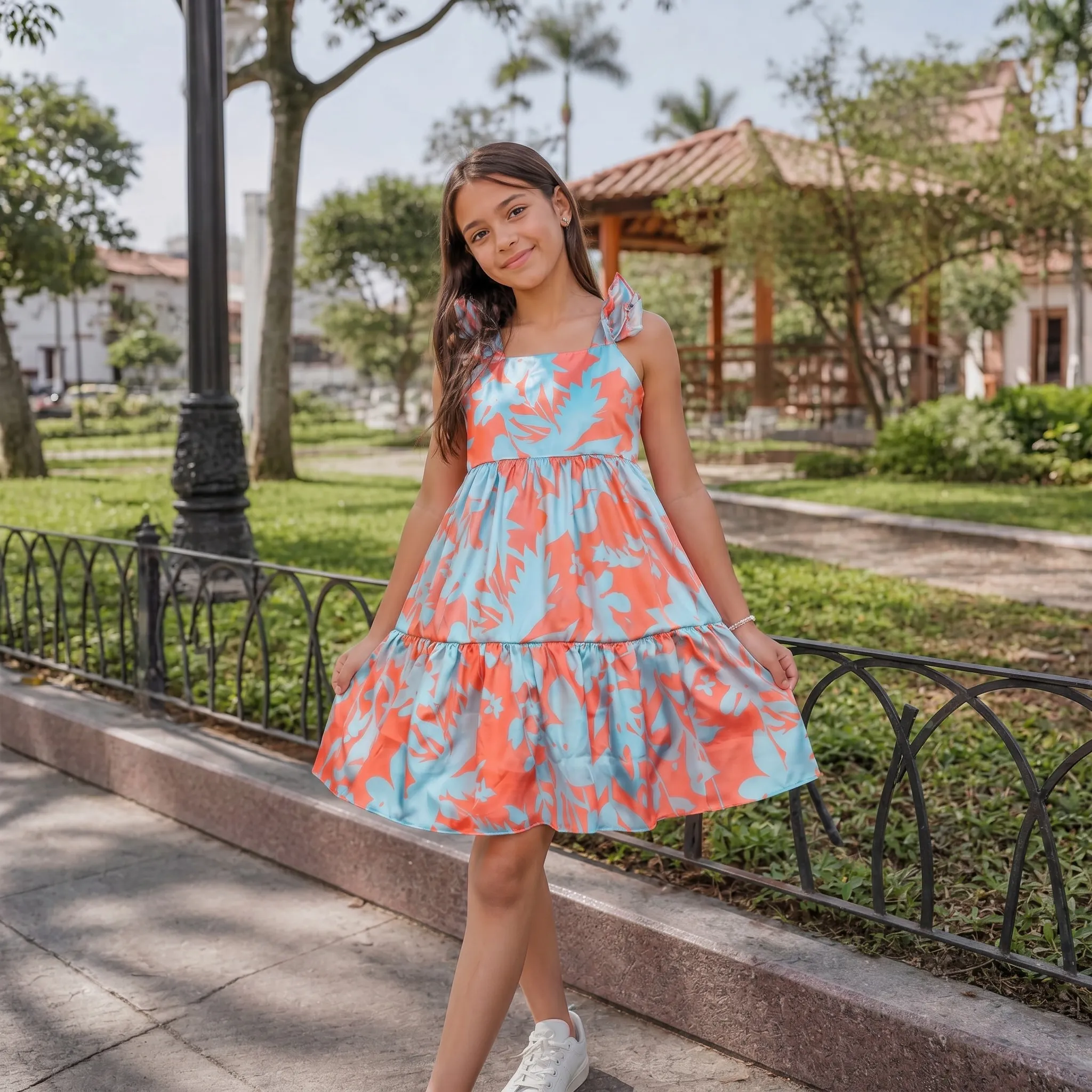 Vestido Atardecer Tropical