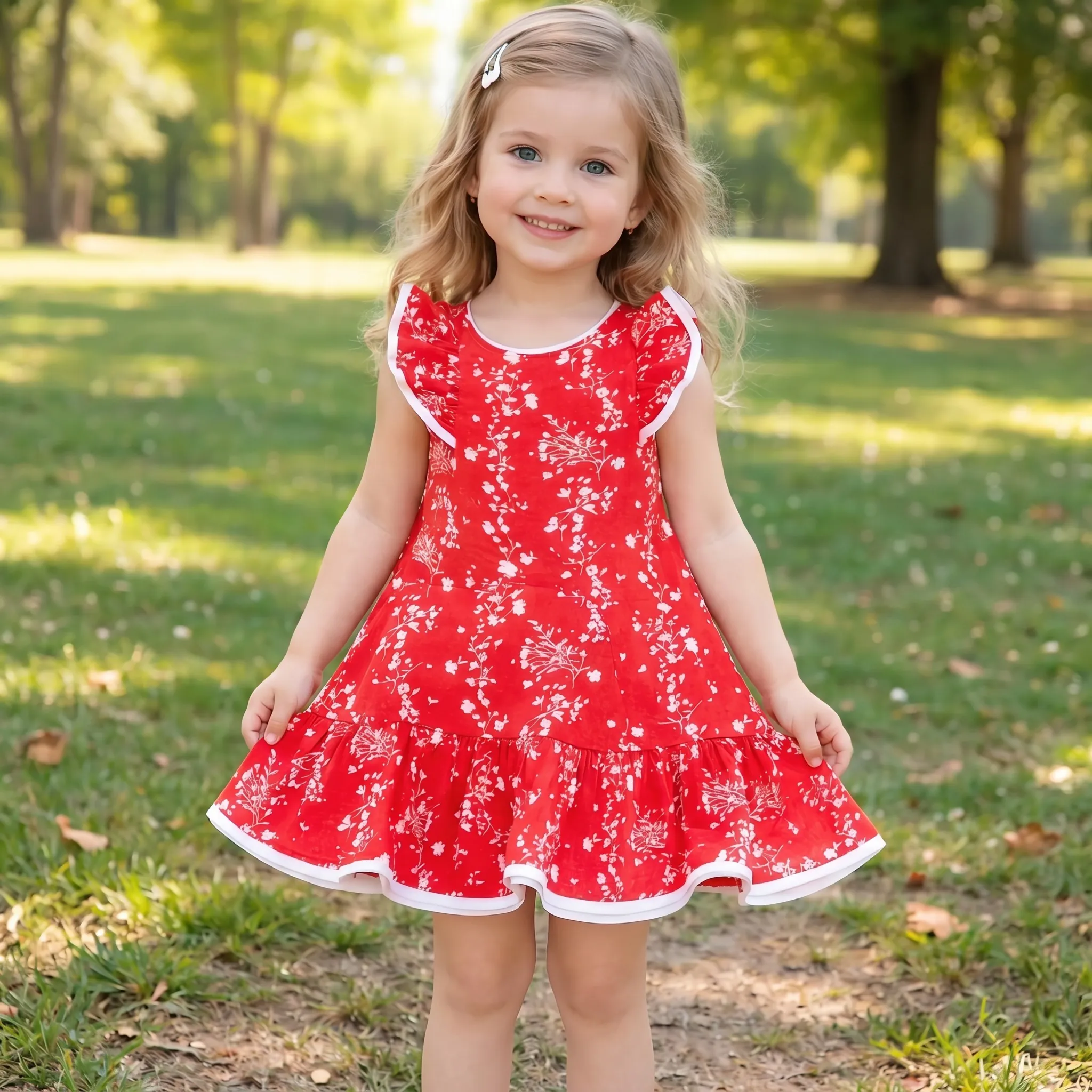 Vestido Cereza en Flor